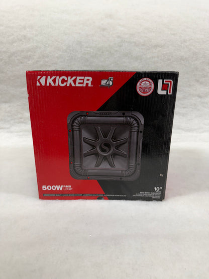 2 Ohm Kicker L7R10 Slingshot Enclosure