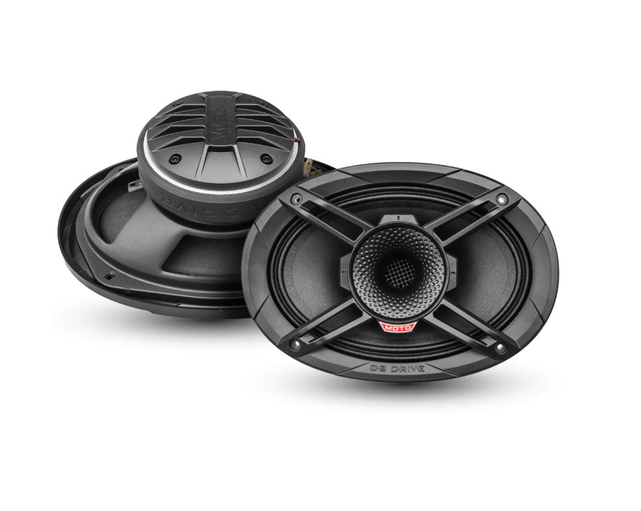 WDX69MOTO-CD: 6 X 9" Moto 2-Way Loudspeakers W/Back mounted Compression Driver