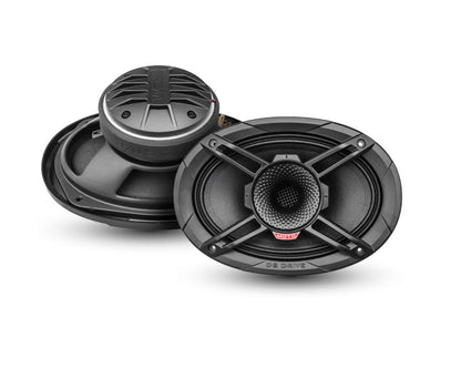 WDX69MOTO-CD: 6 X 9" Moto 2-Way Loudspeakers W/Back mounted Compression Driver